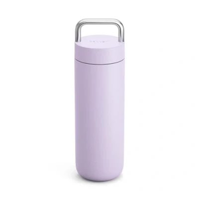 Image of Fellow 20 oz Carter Carry Travel Vacuum Insulated Stainless Steel Tumbler Keeps Heat for 12 Hours/Stays Cold 24 Hours Leak Proof Seal Handle Slim Width Matte Black