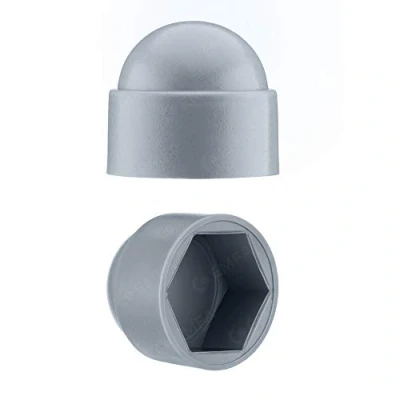 Image of M16 bolts caps and nuts covers for spanner size 24 50 pcs. Gray RAL 7040 screw EMFA®