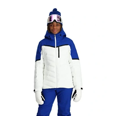 Image of Spyder Women&#039;s Brisk Synthetic Down Ski Jacket, White, XL