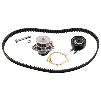 Image of 030198119B, 030198119BS1 water pump + Timing Belt Kit FEBI BILSTEIN 45129 with 135 VOLKSWAGEN: Polo III Hatchback, Lupo / 3L