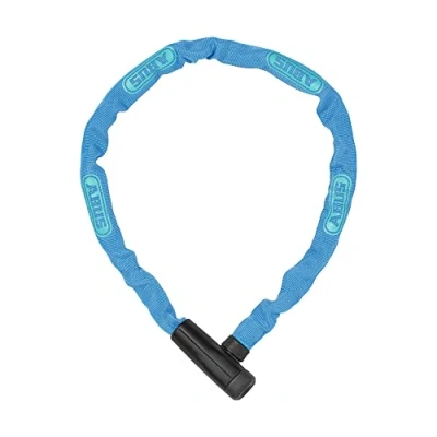 Image of ABUS Steel O chain 5805K lock bicycle security level 5 75 cm Blue