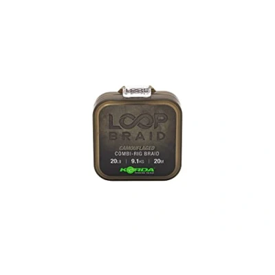 Image of hooklink material Korda Loop Braid 20lb Carp