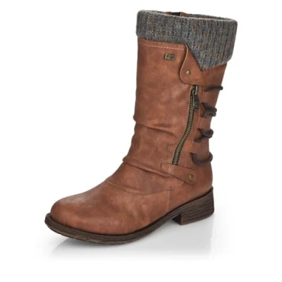 Image of Remonte Women&#039;s D8070 25 Ankle Boot, Brown, 7.5 UK
