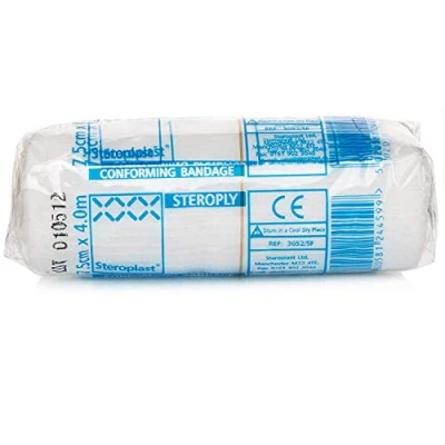 Image of Steroplast Steroply Conforming Bandage Pack of 1 (7.5 cm x 4m)