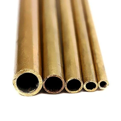 Image of EsportsMJJ 2 6mm Inner Diameter Round Brass Tubes for Model Building Craft 300mm Long Tube