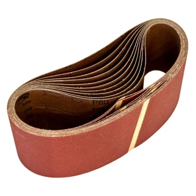 Image of Worksafe Sanding Belt 100 x 620mm 80Grit Pack of 10