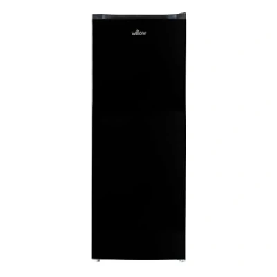 Image of Willow WTF55B 177L Freestanding Tall Freezer with Reversible Door, Adjustable Thermostat, 2 Years Warranty Black