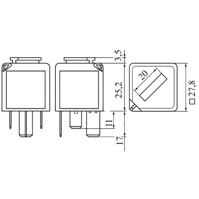 Image of 01030359, 1030359, 93BG14N089C1B Control Units BOSCH 0 986 332 050