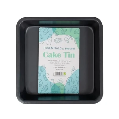 Image of Prochef Essentials Non Stick Square Cake Tin,22 x 22 5cm