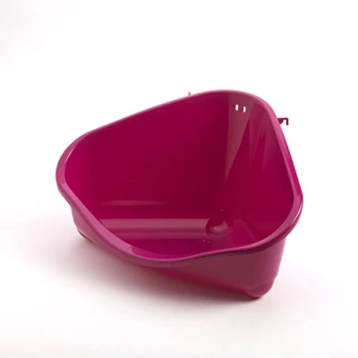 Image of Clean &#039;N&#039; Tidy Corner Litter Tray Medium Fun Colours