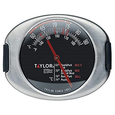 Image of Taylor Pro Stainless Steel Leave In Meat Thermometer