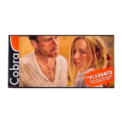 Image of Cobra Artist Professional Water Mixable Oil Paint Set The Peasants Portrait Selection 10 Colours (40 ml tubes)
