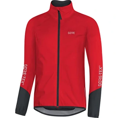 Image of GORE WEAR Men C5 TEX Active Jacket red/black X Large 100193