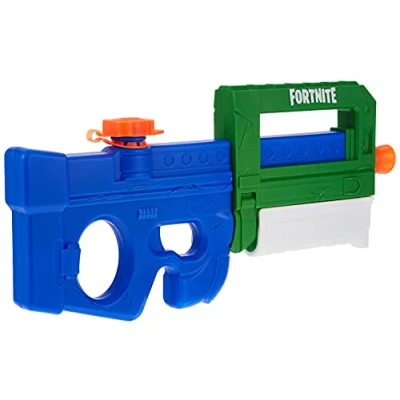 Image of Nerf Super Soaker Fortnite Compact SMG Water Blaster Pump Action Drenching Fun For Youth, Teens, Adults