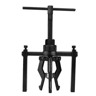 Image of 3 Jaw Inner Bearing Puller Gear Extractor, Carbon Steel Pilot Tool Kit, Heavy Duty Automotive Machine Removal Separate Kit