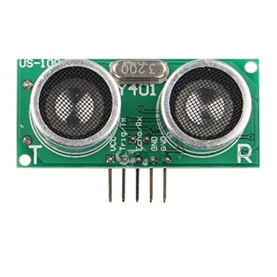 Image of HALJIA US 100 Ultrasonic Sensor Module Distance Measuring Transducer Board Compatible with Arduino Uno DIY