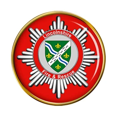 Image of Lincolnshire Fire and Rescue Service Pin Badge