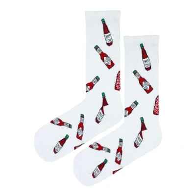 Image of Chilli Sauce Socks/Fun Socks/Sports Socks/Cute Socks/Unisex Socks/Christmas Gifts