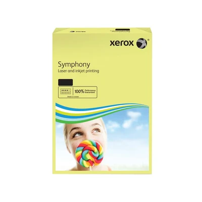 Image of Xerox Symphony Pastel 003R91957 Printer/Copier Paper Coloured DIN A3 80 g/m² 500 Sheets Suitable for Colour Laser and Inkjet Printers/Yellow