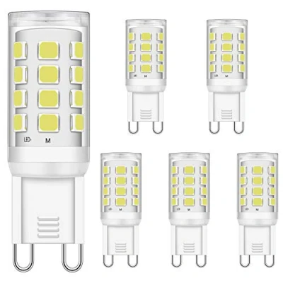 Image of Brantoo G9 Led Bulbs 3W Cool White 6000K No Flicker Equivalent to 15W 20W 25W 28W 33W Halogen Bulbs, 320LM, CRI&gt;85, Socket Energy Saving Lamp, Not Dimmable, AC 220 240V, 5 Pack