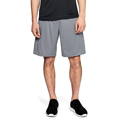Image of Under Armour Men&#039;s Tech Graphic Shorts Board, Steel (035)/Black, XL Tall