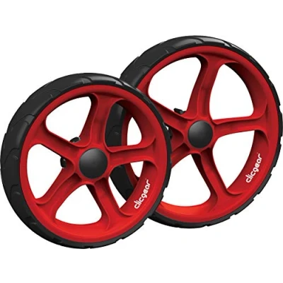 Image of Clicgear Wheel Kit for Cligear 8.0+, Red,