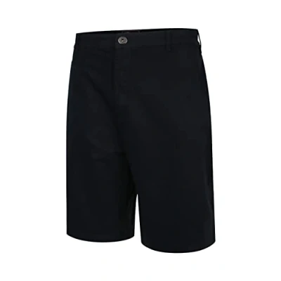 Image of KAM Big &amp; Tall Navy Chino Stretch Short Men&#039;s
