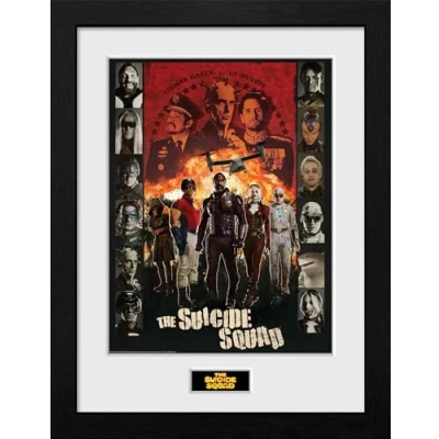 Image of GB eye DC Comics Team 30 x 40cm Framed Collector Print