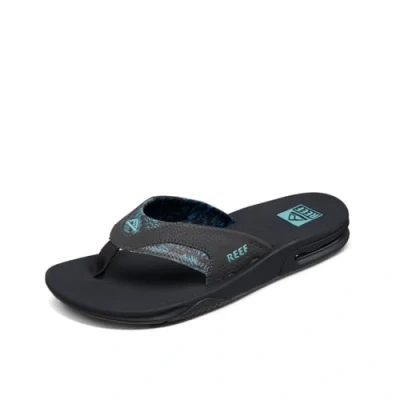 Image of REEF Men&#039;s Fanning Sandal, Aquifer Palm, 13 UK
