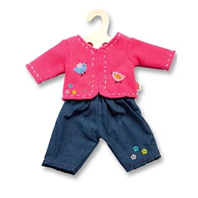 Image of Heless 1504Heless jacket with jeans for little doll, assorted colors