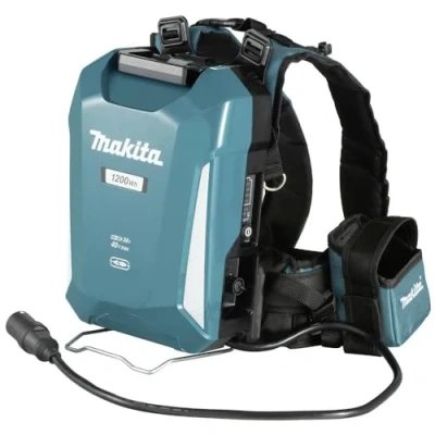 Image of Makita PDC1200A01 Backpack Battery Complete with Charger and Twin 18V Adapter