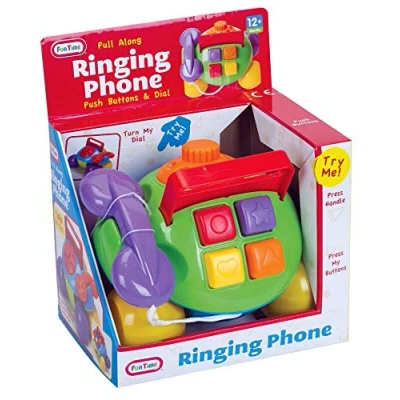 Image of Fun Time Pull Along Ringing Phone