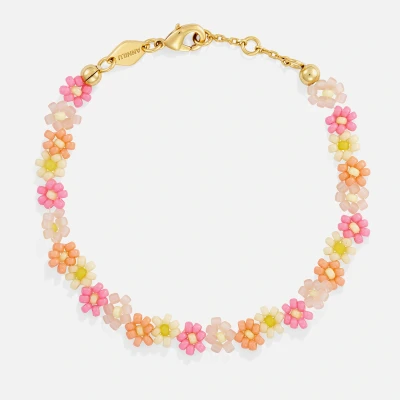 Image of Anni Lu Blossom Beaded 18k Gold Plated Bracelet