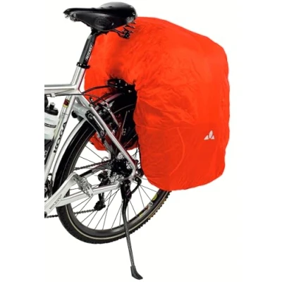 Image of Vaude 3 Fold Raincover Bike Accesory orange, one size
