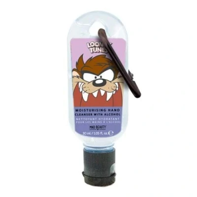 Image of Mad Beauty Looney Tunes Clip &amp; Clean Gel Hand Cleanser 30ml Taz (Aqua Scent)