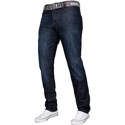 Image of Ze ENZO EZ399 LSW 38 Short FBA Light Stonewash
