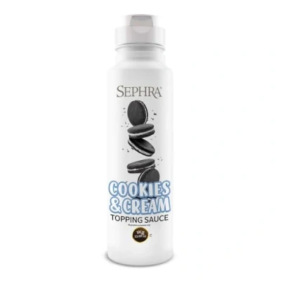 Image of Sephra Cookies &amp; Cream Dessert Topping Sauce 1kg
