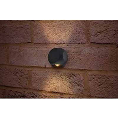 Image of Integral Crosscube Outdoor LED Wall Light 2 Way IP54 230LM 6W 3000K