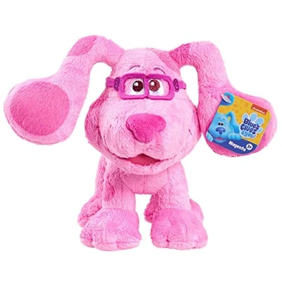 Image of Blues Clues Famosa Basic Plush, Size 19 cm, Magenta, for All Ages (BLU00110)