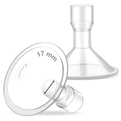 Image of Maymom MyFit 17mm Shield (2pc), Does Not Include Wide Mouth Connector, Compatible with Spectra S2 Accessories S1 Original Pump Parts Flange