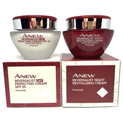 Image of Avon Anew Reversalist 40+ Day SPF25 and Night Cream Set