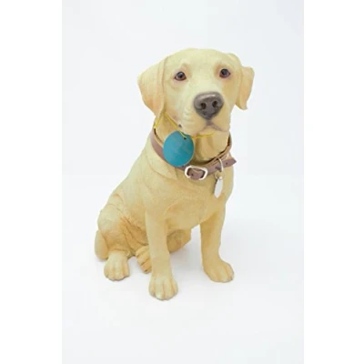 Image of Lesser &amp; Pavey Golden Labrador Sitting, h24cm