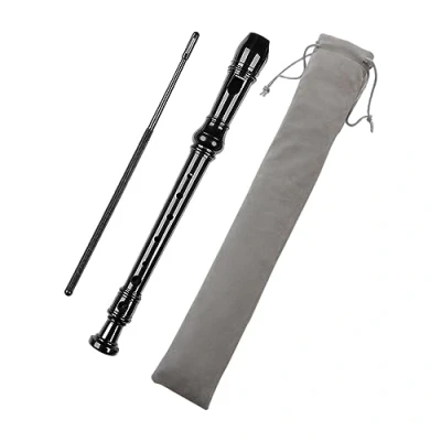 Image of Flute Recorder For Kids Classroom Instruments, 8 Recorders Soprano Descant Flute, Instruments With Carrying Bag Children Wectirc