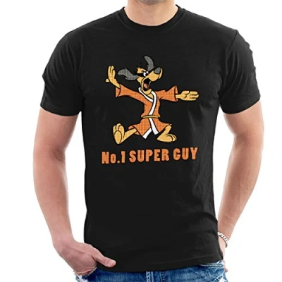 Image of Hong Kong Fuey No 1 Super Guy Men&#039;s T Shirt Black