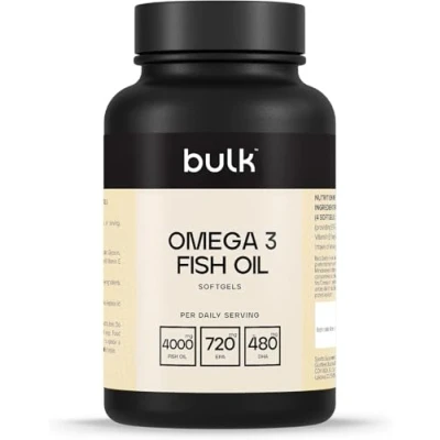 Image of Bulk Omega 3 Fish Oil Softgels, 1000 mg, Pack of 270, 135 Servings, Packaging May Vary