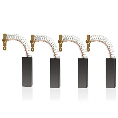 Image of 4 Pieces Washing Machine Carbon Brushes, 154740 Brushes Electric Motor for Bosch Siemens (5x12x35mm)