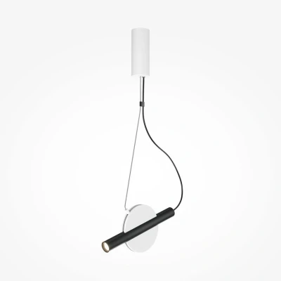 Image of Maytoni Enigma Modern Integrated LED Pendant Ceiling Light White 3000K