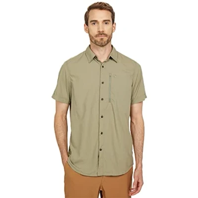 Image of FJALLRAVEN F82268 235 Abisko Hike Shirt SS M Savanna XXL