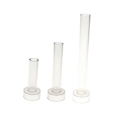 Image of sharprepublic 3Pcs 15/20/28cm (Dome Top) Plastic Candle Molds for Making Kit Pillar Candles Craft Mold DIY Supplies