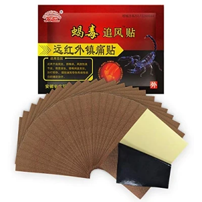 Image of MQUPIN Pain Relief Patch Plaster 24 Patch,Pain Relieving Patch,Long Lasting Effect,Promote Blood Circulation Knee Backache Joint Muscle Cervical Vertebra Patch(3 Bag)